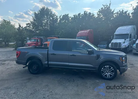 2023 Ford F150 Supercrew из США, поврежденный, VIN 1FTEW1CP3PKE71240